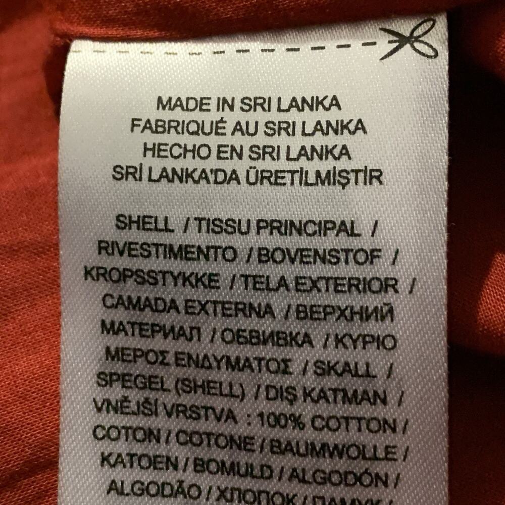 Lauren Ralph Lauren Geo Striped Belted Cotton Voile Ikat Dress SZ. 12 - Picture 11 of 11